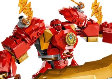 LEGO 71808 NINJAGO Механический элемент огня Кая