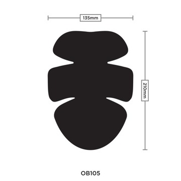 ОКСФОРДСКИЕ ЗАЩИТЫ НА локти ДЛЯ МОТОЦИКЛОВЫХ КУРТОК УРОВЕНЬ 1 (ПАРА)
