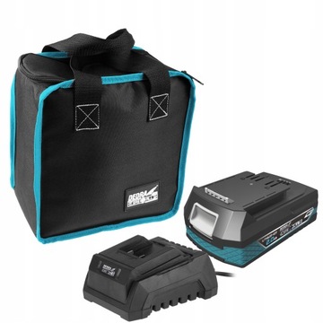 НАБОР АККУМУЛЯТОРА DEDRA 2 Ач, ЗАРЯДНОЕ УСТРОЙСТВО SAS+