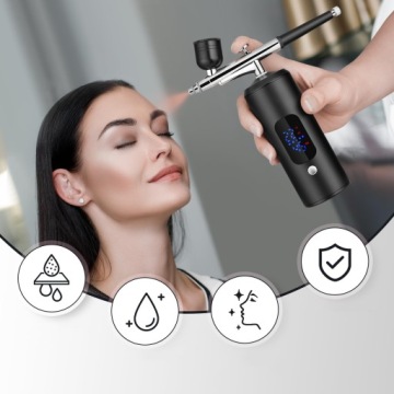 ПОРТАТИВНЫЙ НАБОР АЭРОГРАФА 38 PSI ДЛЯ ПОКРАСКИ, УКРАШЕНИЯ ТОРТА, МАКИЯЖА