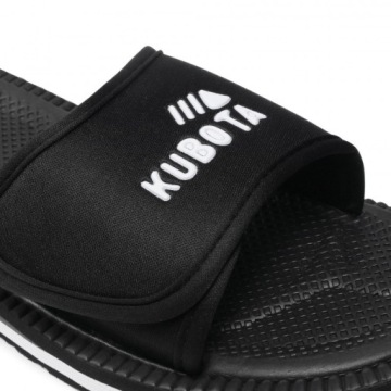 ТАПОЧКИ KUBOTA на липучке ЛЕТНИЙ БАССЕЙН СПОРТ KKRZ01 ЧЕРНЫЕ размер 38