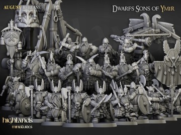 Катапульта гномов - Миниатюры Хайленда - 3D-печать