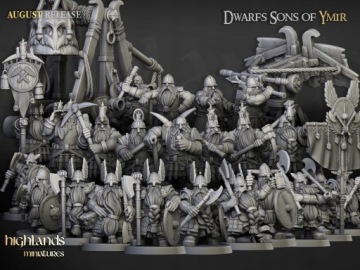 Ветераны гномов #4 - Highlands Miniatures