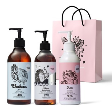YOPE Zestaw kosmetyków FLOWERS | torebka GRATIS