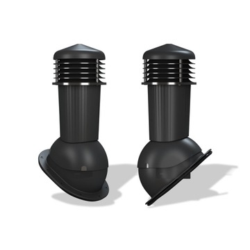 Вентиляционный дымоход 125 НОРМАЛЬНЫЙ для ЛИСТОВОГО МЕТАЛЛА