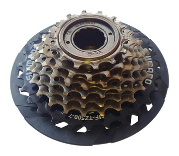 Shimano Tourney MF-TZ50 7-ступенчатая коробка свободного хода 14-28, чехол