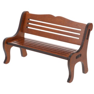 МИНИАТЮРНАЯ ДЕРЕВЯННАЯ СКАМЬЯ МИНИ-ПАРКОВАЯ СКАМЬЯ