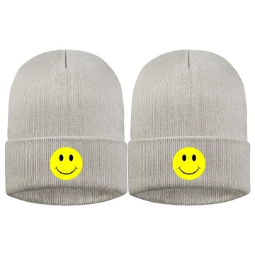 Czapki zimowa dla par WALENTYNKI Prezent WZORY