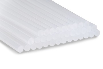 КАРТРИДЖИ ДЛЯ ГОРЯЧЕГО КЛЕЕВОГО ПИСТОЛЕТА, ПРОЗРАЧНЫЕ, ПРОЧНЫЕ, 35 шт. 11 мм х 300 мм, 1 кг