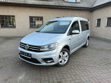 Volkswagen Caddy IV Kombi Maxi 2.0 TDI SCR BlueMotion Technology 102KM 2018 Volkswagen Caddy niepełnosprawnych Rampa inwalida, zdjęcie 5