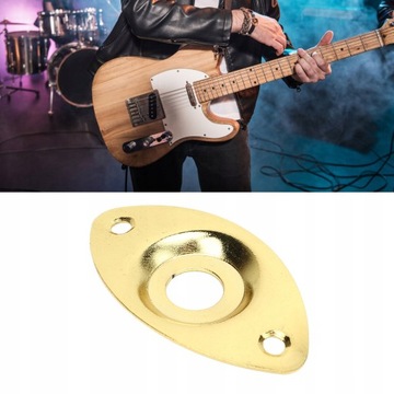 Овальная гитарная пластина Прочная декоративная гитара