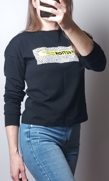 Gina tricot_czarna damska bluzka_XS/S