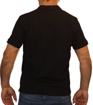 Hugo Boss Koszulka polo czarna , poloshirt logo classic roz. 3XL