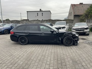 BMW Seria 5 G30-G31 Touring 530d 265KM 2017 BMW 530 XDrive Skóra Kamera Podgrzewanie Pamięć, zdjęcie 2