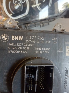 BMW 5 G30 MODUL SVĚTLA 7472762