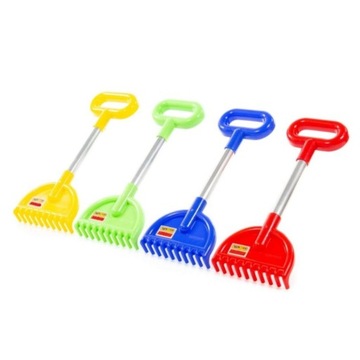 GRABKI do Piasku Piaskownicy MOCNE 34cm Mix - 1szt