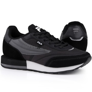 Buty męskie, sportowe Fila RETRONIQUE 22 BLACK-GRAY VIOLET