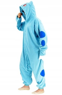 Piżama Onesie KIGURUMI Zwierzątko Bulbasaur S-XL