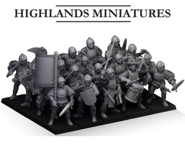 Sunland Troops with Swords - x1