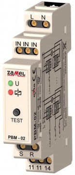 Przekaźnik bistabilny PBM-02 230V Zamel