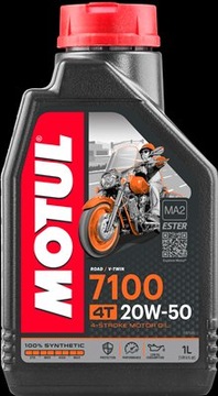 MOTUL 104103 OLEJ 20W50 1L 7100 4T / MOTOCYKLE