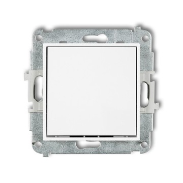 Wyłącznik pojedynczy Karlik MINI MWP-1 biały