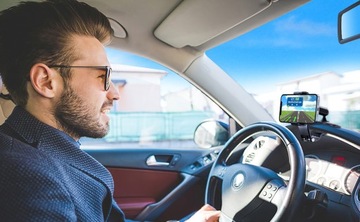 АВТОМОБИЛЬНЫЙ ДЕРЖАТЕЛЬ ДЛЯ ТЕЛЕФОНА, КОКПИТ, ЗЕРКАЛА С ВРАЩАЮЩИМСЯ НА 360° ЗАЖИМОМ