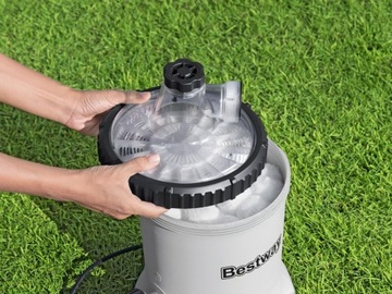 Pompa Filtrująca Filtr do Basenu 5678L/h na Kulki Filtracyjne Bestway 58870