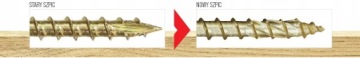 Шурупы TORX 8x120 для столярных работ по дереву