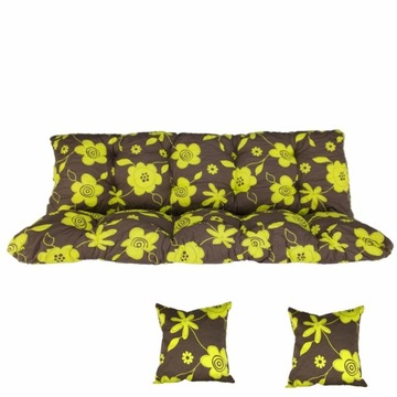 Poduszki na Huśtawkę CLASSIC 150cm + Jaśki Wzór 7
