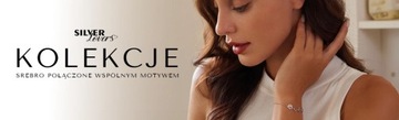 Серебряный браслет-нитка - Туфелька Санты, СЕРЕБРО 925 пробы