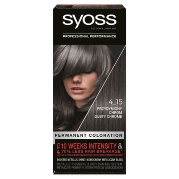 SYOSS Farba do włosów Przydymiony Chrom 4-15