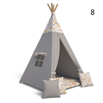 Палатка TiPi Wigwam + подушка 3 шт + коврик