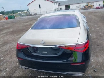 Mercedes 2021 Mercedes-Benz Klasa S 2021r., S 580 4MATIC, od ubezpieczalni 4.0 Benzyna, zdjęcie 5