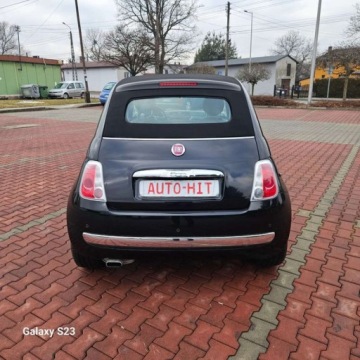 Fiat 500 II Seria 4 1.2 69KM 2015 Fiat 500 Aluminiowe Felgi Czujniki Parkowania Rozkladany Dach Gwarancja Vip, zdjęcie 10