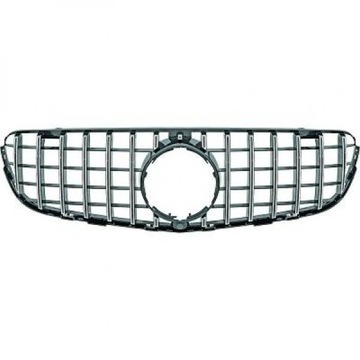 Grill Mercedes GLC X253 15- Czarny/Chrom