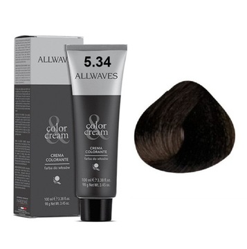 ALLWAVES FARBA DO WŁOSÓW 5.34 100ml