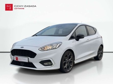 Ford Fiesta VIII Hatchback 3d 1.0 EcoBoost 125KM 2018 Ford Fiesta Salon PL Kamera Tempomat Apple CarPlay Android Auto Asystent P
