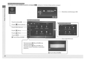 Honda CR-V CRV 2014-2018 +Руководство по эксплуатации магнитолы