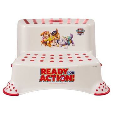 МЯГКОЕ СИДЕНЬЕ ДЛЯ УНИТАЗА С РУЧКАМИ + ДВУХСТУПЕНЧАТАЯ ПЛАТФОРМА PAW PATROL