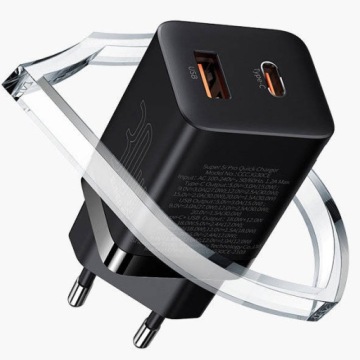 Сетевое зарядное устройство Baseus USB-C USB 30 Вт, PD, блок питания для быстрой зарядки, быстрое зарядное устройство