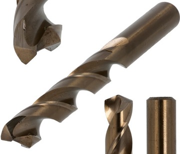 WIERTŁO DO METALU 10MM INOX STALI NIERDZEWKI KOBALTOWE 5% HSS-Co