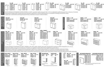 Navia 6 Кухонная мебель Матовый каркас Глянцевая поверхность