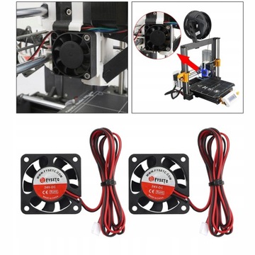 Wentylator dmuchawy 24 V DC 40 mm Wytłaczarka