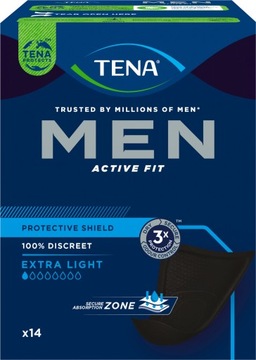 TENA MEN ACTIVE FIT LEVEL 0 Extra Light '14