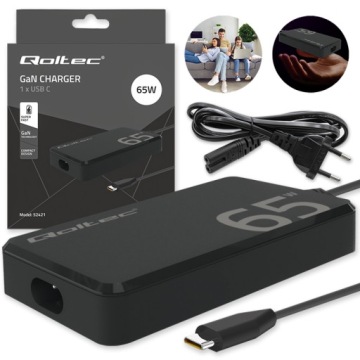 Nabíječka Usb-c GaN 65W Pd Notebook Telefon Tablet MacBook Pro Iphone