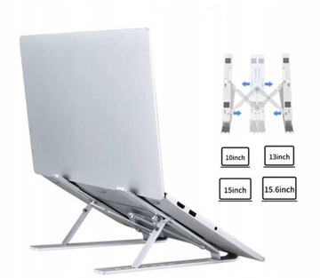 ПОДСТАВКА ДЛЯ НОУТБУКА АЛЮМИНИЕВЫЙ СТОЛ ДЛЯ ПЛАНШЕТА HQ