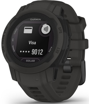 Smartwatch GARMIN Instinct 2S Solar Grafitowy