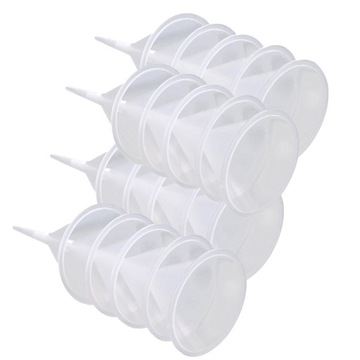 20 przezroczystego plastiku perfumy