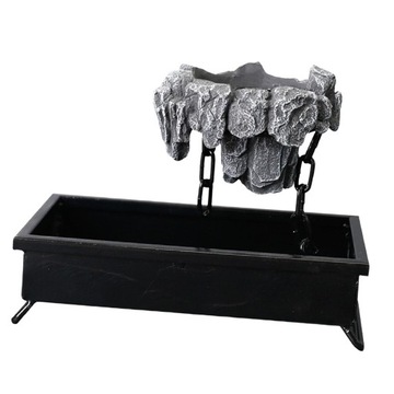 Контейнер Ваза Цветочный Горшок Темно-Серый Стиль D